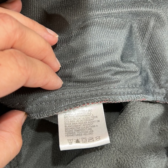 The North Face summit series Jacket red & Gray Softshell Lined Hood/ready XL - Picture 8 of 16